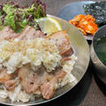 8.29は、焼肉の日♪極みねぎ塩と豚ばらカルビ丼セット by ZUNのリピ飯さん