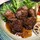 本物そっくり♡ひき肉でなんちゃってサイコロステーキ