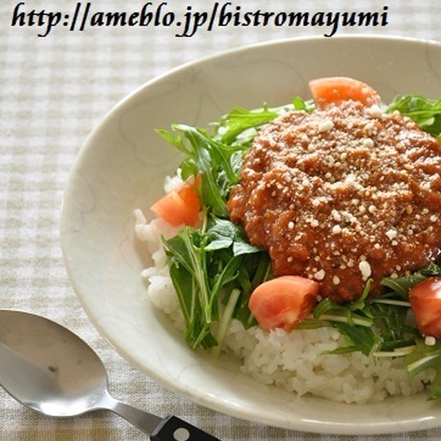 楽チン節約レシピ♡大急ぎで作る晩ごはんでも大丈夫！〝タコライス風〟