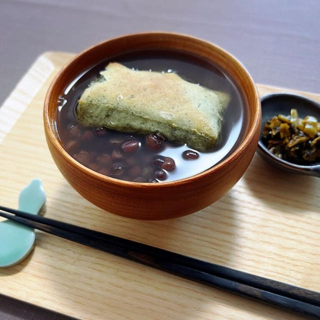 冬にぴったり！小豆を煮ておしるこを作ってみました♪