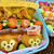 二段行楽キャラ弁当♪野菜満載節約レシピ♪