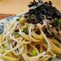 週末ランチに☆お茶漬け海苔deパスタ