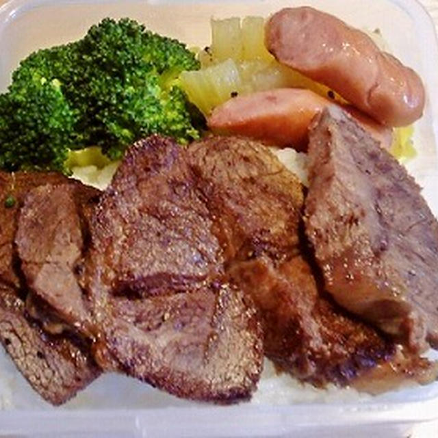 夕食の残りのポトフでお弁当