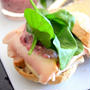 Turkey Brie Sandwich with Cranberry Horseradish Mayo七面鳥とブリーチーズのサンドイッチ