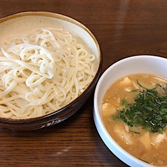 朝ごはんに「冷や汁うどん」