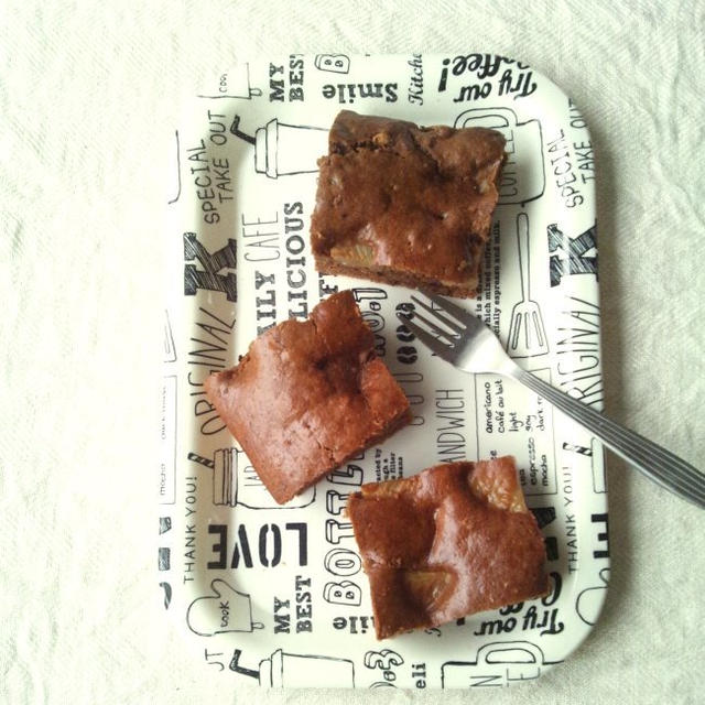 リンゴのチョコレートケーキ By Outra Praiaさん レシピブログ 料理ブログのレシピ満載