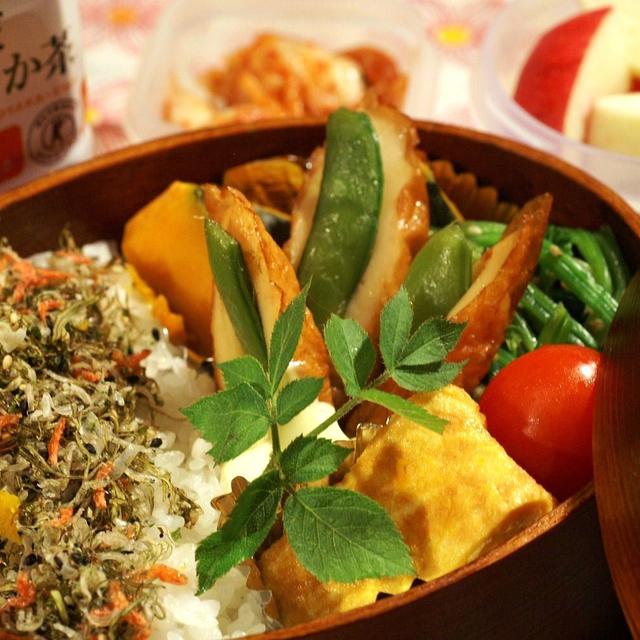 主人の朝弁と昼弁当のご紹介です。