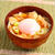 【おかず味噌汁】温泉卵入りキャベツと鶏肉の味噌汁