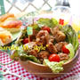 豚肉の切り落としで～ピリ辛唐揚げ