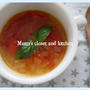 トマトとニンニクのスープ