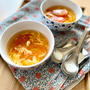 ＊ふんわり卵とトマトの豆板醤スープ