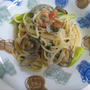 あさりのパスタと小松菜の辛子あえで丈夫な骨作りを