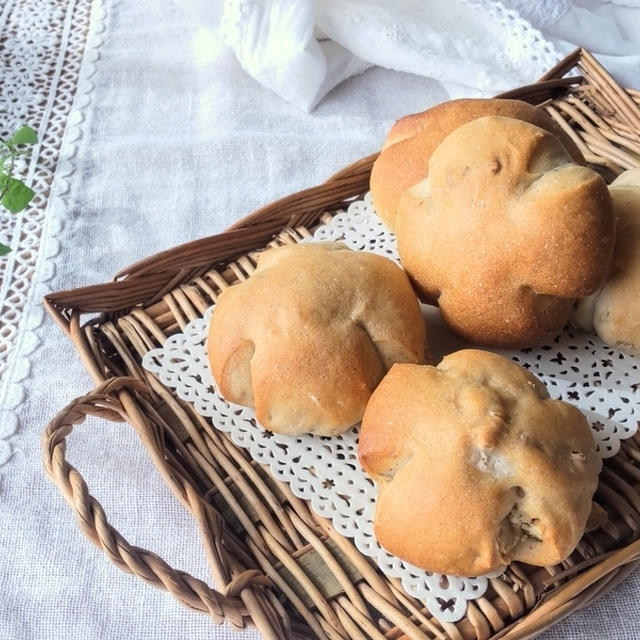 【アンチエイジングに】『シナモン胡桃パン』美肌レシピ