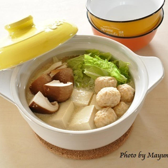 味噌の隠し味がイイ！美肌にも節約にも効果的♡【節約ヘルシー豆乳鍋】