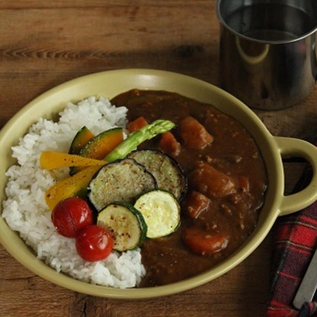 市販のルーでもひと手間で！一気に美味しい夏野菜カレー