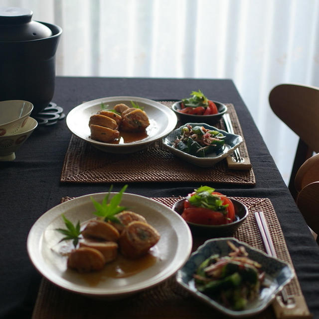 鶏の八幡巻き