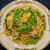 水菜としめじの柚子風味和風パスタ