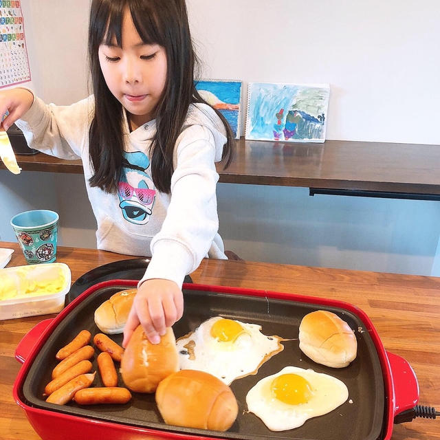 杏ちゃん母さんが朝ごはんを作りました！！
