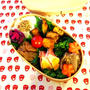 火曜日の旦那くん弁当＊豚コマ肉のごぼう炒め煮レシピ