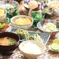   【レシピ】おおいたクッキングアンバサダー。味一ねぎと塩昆布のかきあげ。と　献立。