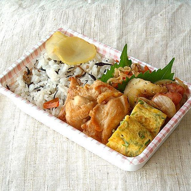 6/27(金)鶏の味噌照り焼き弁当