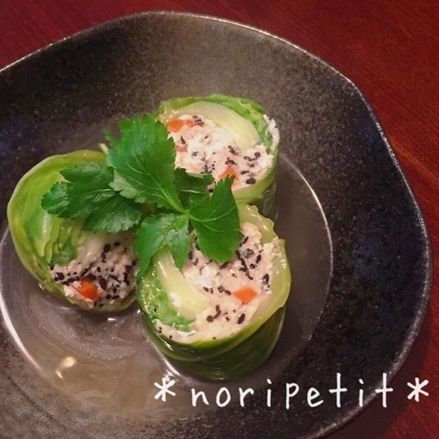 ひじき煮リメイク♡お豆腐たっぷり〜ヘルシー和風ロールキャベツ♡と 雑貨屋めぐりの収穫♪