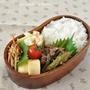 【牛肉といんげんのしぐれ煮弁当】
