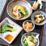 貝割れ菜の昆布締め・新生姜の佃煮-ちょこっとおつまみ-