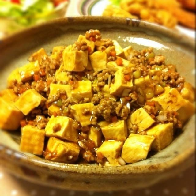 わが家の麻婆豆腐