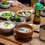 野菜たっぷりの晩ごはん（こんなことができるようになったよ〜って話も）