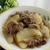豚肉と蕪の和風炒め