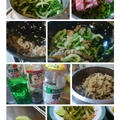 台風の日の晩飯