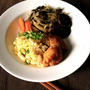 切干大根の煮付け de ワンプレートランチ
