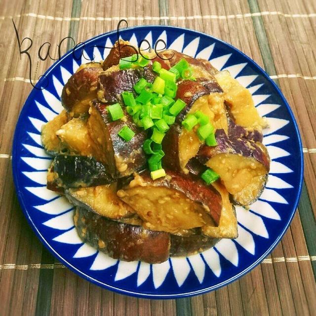 マネっこナス味噌炒め♡へーさん祝300ワッショイ