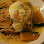 【簡単！ワンポットパスタ】フライパン一つでカボチャと鮭のスープパスタ＊3食の調理の流れ