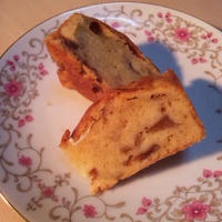 洋梨フルブラのケーキ
