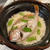 土鍋で鯛めしと、湯豆腐の夜ごはん
