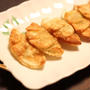 レシピ：　空豆チーズ揚げ餃子