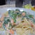 鮭と菜の花のクリームパスタ(レシピ)