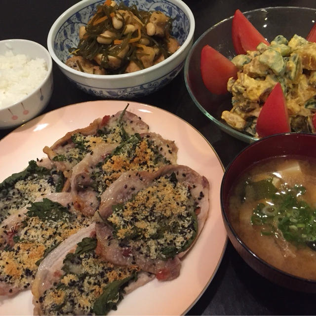 【昨日の晩ごはん☆ダンナにイラっ！】