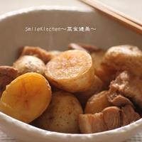 レシピ豚バラ肉と新じゃがの煮物】＆調味料のさ・し・す・せ・そ