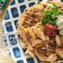 【レンチンささみアレンジ】山椒が決め手！梅ささみ和風パスタ