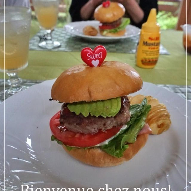 バンズから作るハンバーガー作り♪