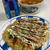 お好み焼きと、キムチすぅぷ♡