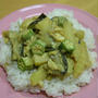 １５分完成のココナッツのお魚カレー
