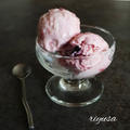 【オイコスレシピ】型不要！！材料4つで濃厚苺アイスクリーム