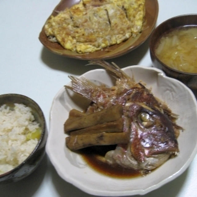 お安くおいしく！鯛のあら炊き☆