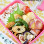 「ちくわとピーマンの甘辛バター醤油炒めのお弁当」←質素な節約弁当です(笑)
