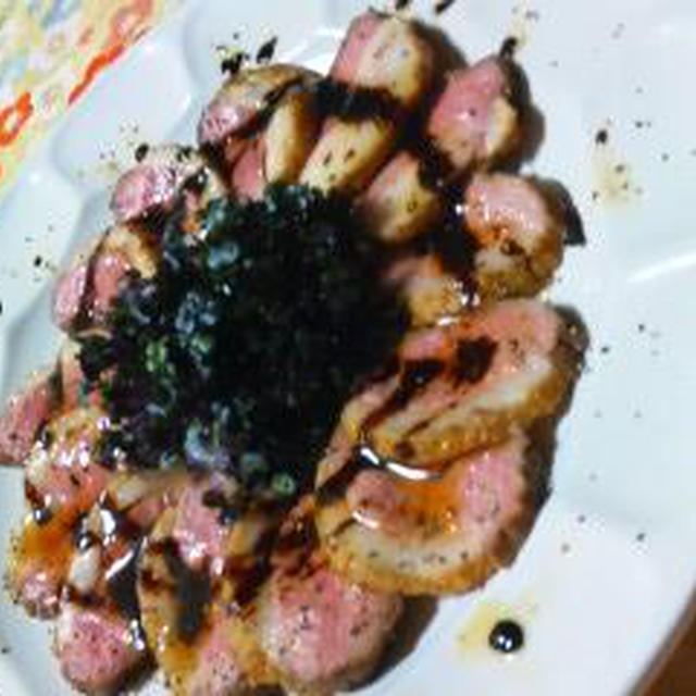 鴨ロースのロースト*バルサミコｿｰｽ
