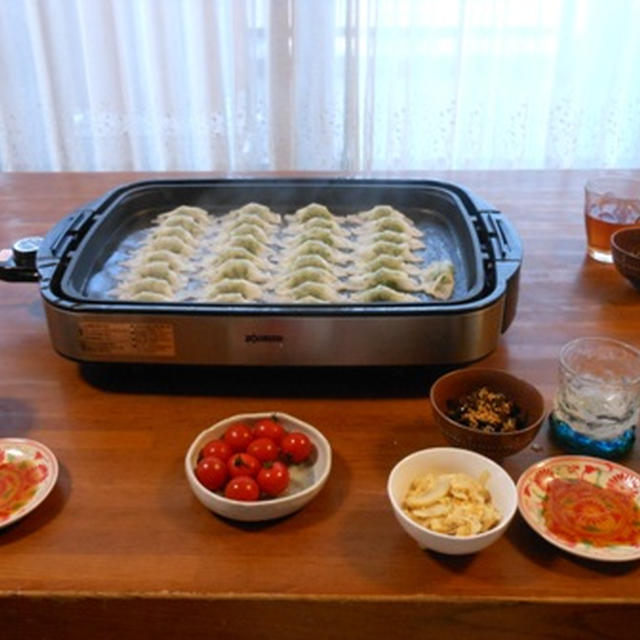 ５月５日の夕飯　***　餃子　***